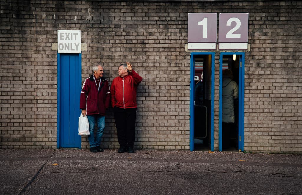Football Stadium entrance